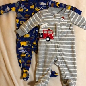 Long Sleeve Baby Onesies - 2pk